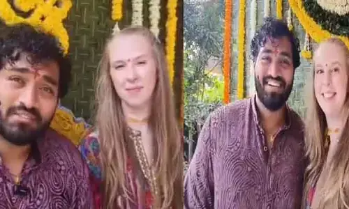 Canadian girl : కెనడా అమ్మాయితో అమలాపురం అబ్బాయి పెళ్లి