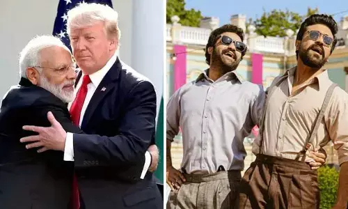 Modi - Trump: ‘నాటు నాటు పాట’కు ప్రధాని మోడీ, డొనాల్డ్ ట్రంప్ డాన్స్ (వీడియో)