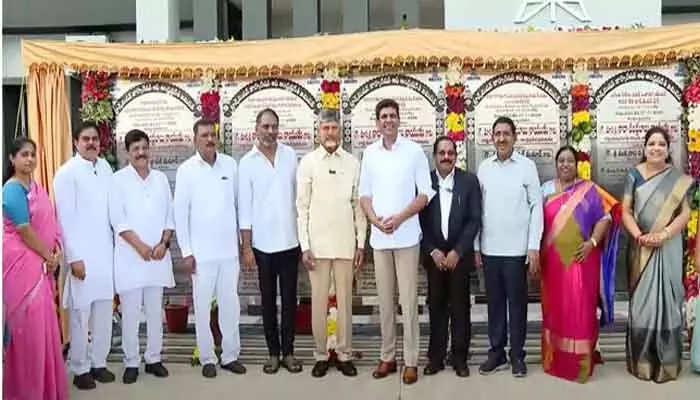 CM Chandrababu : రాష్ట్రంలో రూ.6 వేల కోట్లకు పైగా, విద్యుత్ పనులకు శ్రీకారం : ఏపీ సీఎం చంద్రబాబు CM Chandrababu : రాష్ట్రంలో రూ.6 వేల కోట్లకు పైగా, విద్యుత్ పనులకు శ్రీకారం : ఏపీ సీఎం చంద్రబాబు