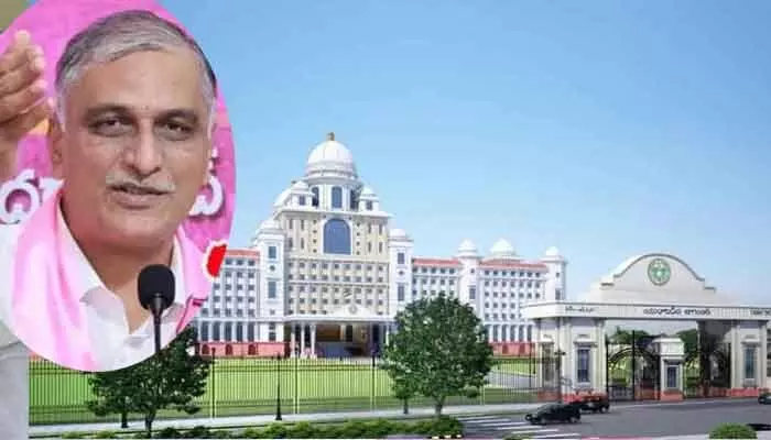Harish Rao: సచివాలయం గేటు మార్పునకు 4 కోట్లా : సీఎంపై హరీష్ రావు మండిపాటు Harish Rao: సచివాలయం గేటు మార్పునకు 4 కోట్లా : సీఎంపై హరీష్ రావు మండిపాటు
