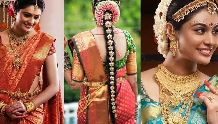 Bridal makeup : పెళ్లి కూతురు మెరిసిపోవాలంతే.. బ్రైడల్ మేకప్పై పెరుగుతున్న ఆసక్తి! Bridal makeup : పెళ్లి కూతురు మెరిసిపోవాలంతే.. బ్రైడల్ మేకప్పై పెరుగుతున్న ఆసక్తి!