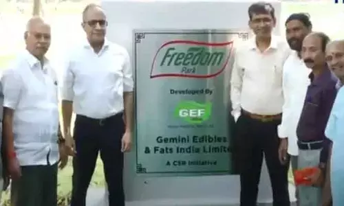 GEF India : సీఎస్ఆర్ నిధులతో ఫ్రీడం పార్క్ ఏర్పాటు చేసిన జీఈఎఫ్ ఇండియా