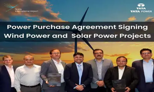 Tata Power-NIA: టాటా పవర్-నోయిడా ఇంటర్నేషనల్ ఎయిర్ పోర్ట్ మధ్య విద్యుత్ ఒప్పందం