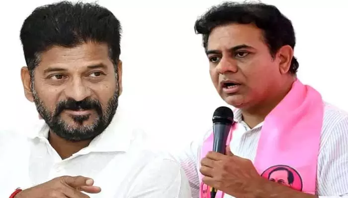 KTR: ఎవనిదిరా కుట్ర? ఏంది ఆ కుట్ర? : కేటీఆర్ KTR: ఎవనిదిరా కుట్ర? ఏంది ఆ కుట్ర? : కేటీఆర్