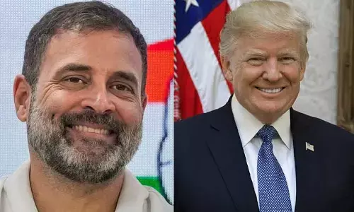 Rahul Gandhi : ట్రంప్ ల్యాండ్ మార్క్ విక్టరీ.. రాహుల్ గాంధీ స్పెషల్ విషెస్