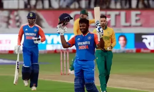 IND vs SA : చెలరేగిన సంజు.. భారీ స్కోర్ చేసిన టీంఇండియా