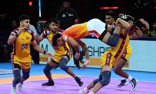 PKL 11 : డిఫెండింగ్ ఛాంపియన్‌‌కు షాక్.. తెలుగు టైటాన్స్ థ్రిల్లింగ్ విక్టరీ