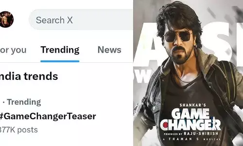 Game Changer: ట్విట్టర్ లో ట్రెండ్ అవుతున్న గేమ్ ఛేంజర్ టీజర్ పోస్టులు