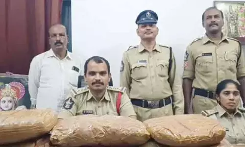 తిరుపతిలో భారీగా గంజాయి పట్టివేత.. ఆరుగురి అరెస్ట్