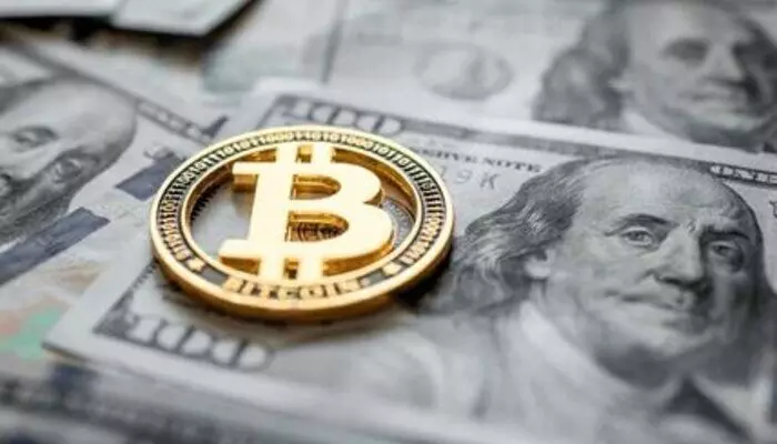 Bitcoin: తొలిసారి 82,000 డాలర్లు దాటిన బిట్కాయిన్ Bitcoin: తొలిసారి 82,000 డాలర్లు దాటిన బిట్కాయిన్