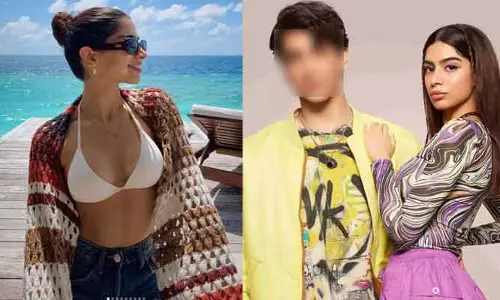 బాయ్ ఫ్రెండ్ పేరును అక్కడ రాయించుకున్న ఖుషీ కపూర్.. మీ అక్కాచెల్లెళ్లకు ఇదేం పిచ్చి అంటున్న నెటిజన్లు