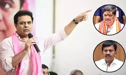 KTR : ఇప్పుడే ఢిల్లీలో అడుగుపెట్టా! అప్పుడే వణికితే ఎలా? కేటీఆర్ సెన్సేషనల్ ట్వీట్