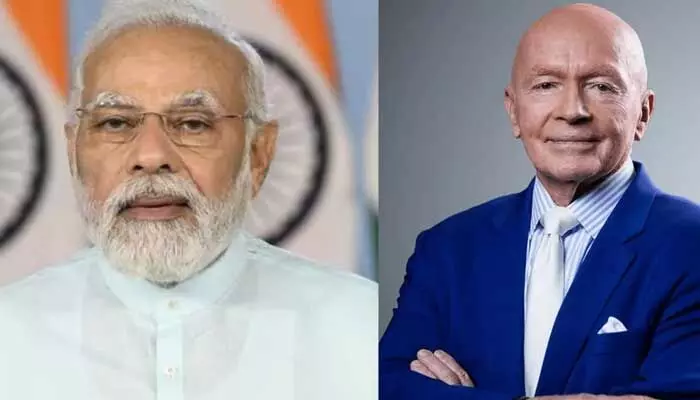 Nobel peace Prize : నోబెల్ శాంతి బహుమతికి మోడీ ఎలిజిబుల్ : మార్క్ మోబియస్ Nobel peace Prize : నోబెల్ శాంతి బహుమతికి మోడీ ఎలిజిబుల్ : మార్క్ మోబియస్
