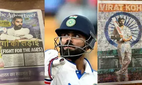 BGT Fever : ఆసీస్ మీడియాలో ‘కింగ్ కోహ్లి’ హవా..