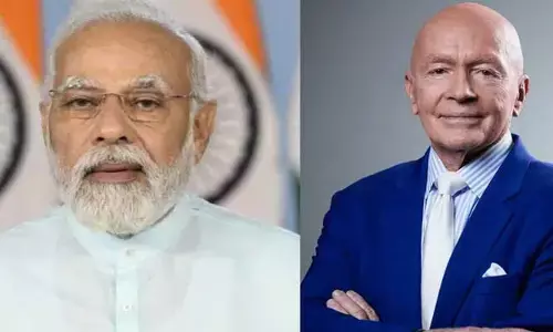 Nobel peace Prize : నోబెల్ శాంతి బహుమతికి మోడీ ఎలిజిబుల్ : మార్క్ మోబియస్