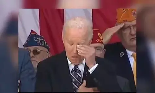 Joe Biden : జో బైడెన్ కంటతడి.. కారణం ఇదే!