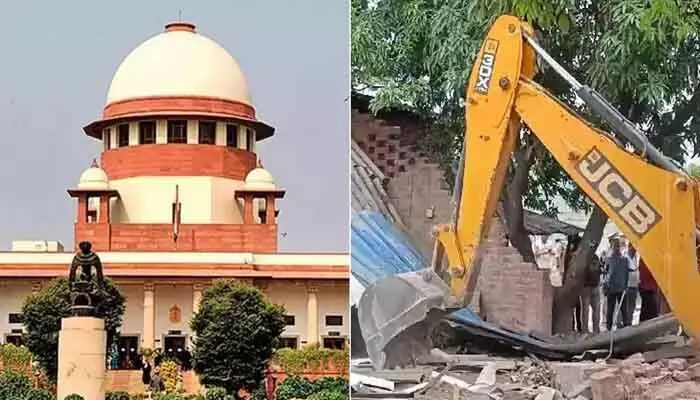 Bulldozer Justice: బుల్డోజర్ కూల్చివేతలు అక్రమం Bulldozer Justice: బుల్డోజర్ కూల్చివేతలు అక్రమం