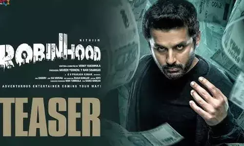 నితిన్ ‘రాబిన్‌హుడ్’ టీజర్ విడుదల.. ఎలా ఉందంటే?