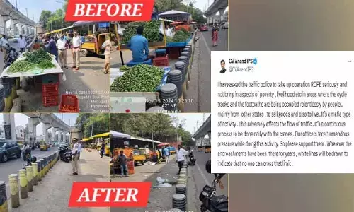 CV Anand: మా అధికారులపై విపరీతమైన ఒత్తిడి.. ఆక్రమణలపై సీపీ సీవీ ఆనంద్  కీలక వ్యాఖ్యలు