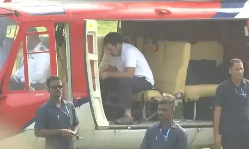 Rahul Gandhi: ఏటీసీ క్లియరెన్స్ ఆలస్యం.. రాహుల్ గాంధీ హెలికాప్టర్ టేకాఫ్ లో ఇష్యూ