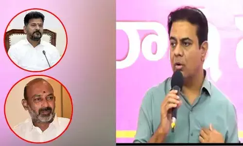 KTR: బండి సంజయ్ కేంద్ర సహాయ మంత్రా? రేవంత్ రెడ్డికి సహాయ మంత్రా?: కేటీఆర్