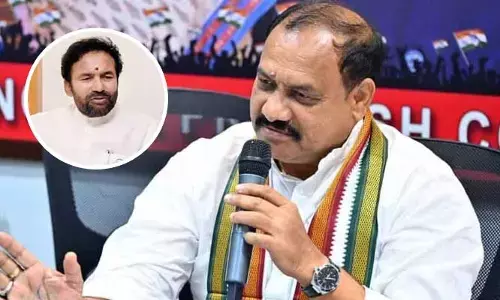 Mahesh Kumar Goud: కిషన్ రెడ్డి కాళ్ళకు సాక్సులు వేసుకొని నిద్రపోయారు
