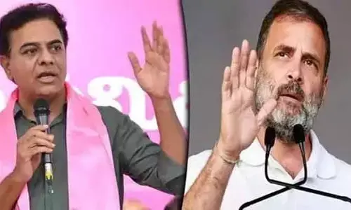 KTR : రాష్ట్ర ప్రభుత్వ పాలనపై ఏఐసీసీ సంతృప్తి చెందిందా ? : కేటీఆర్