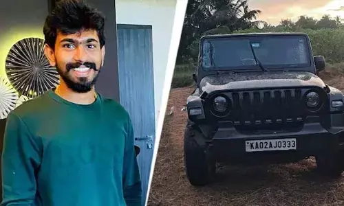 Hit and Run : ర్యాష్ డ్రైవింగ్.. వ్యక్తి మరణానికి కారణమైన కాంగ్రెస్ నేత కుమారుడు