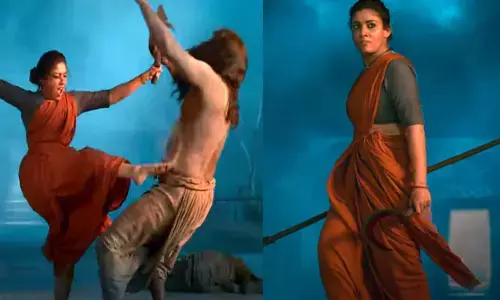 Nayanthara : కర్ర, కత్తి పట్టుకొని ఎర్ర చీరలో అదిరిపోయే ఫైట్ చేసిన నయనతార..  టీజర్ అదిరిందిగా..!