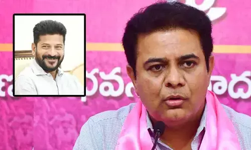 KTR : చెక్కుల పంపిణీకి పోలీసుల పహారాపై కేటీఆర్ సెటైర్లు
