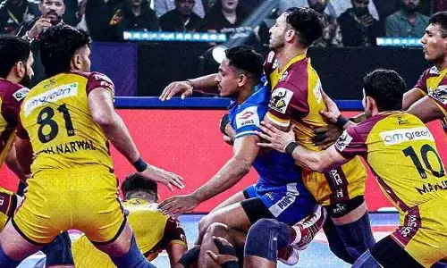 PKL 2024 : అదరగొట్టిన తెలుగు టైటాన్స్.. హర్యానా‌కు షాక్
