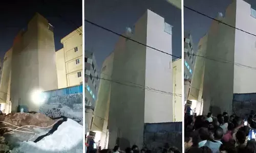 HYD: సిద్ధిఖ్‌నగర్‌లో భవనం ఒరగడానికి కారణమిదే!