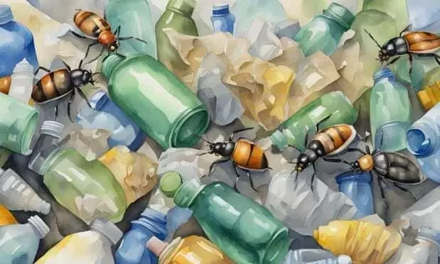 Plastic eating insects : ముప్పు తప్పినట్లేనా?.. ప్లాస్టిక్ను తినే కీటకాన్ని కనుగొన్న శాస్త్రవేత్తలు Plastic eating insects : ముప్పు తప్పినట్లేనా?.. ప్లాస్టిక్ను తినే కీటకాన్ని కనుగొన్న శాస్త్రవేత్తలు