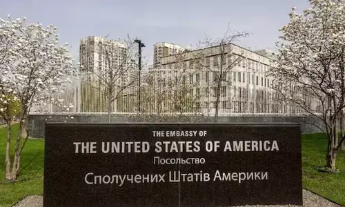 US embassy: రష్యా- అమెరికా ఉద్రిక్తతల వేళ అమెరికా కీలక ప్రకటన