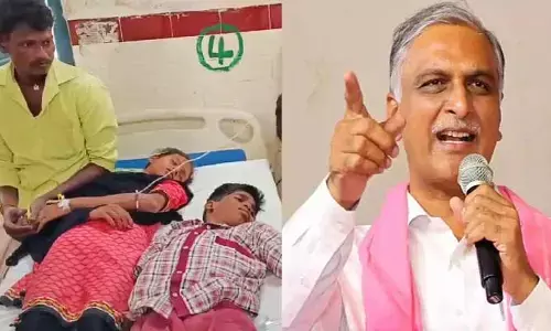 BRS: ఆ విద్యార్థులకు మెరుగైన వైద్యం అందించాలి.. హరీష్ రావు డిమాండ్