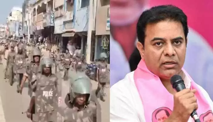 BRS: ఖబర్దార్ రేవంత్.. తిరుగుబాటు తప్పక వస్తుంది.. కేటీఆర్ హెచ్చరిక BRS: ఖబర్దార్ రేవంత్.. తిరుగుబాటు తప్పక వస్తుంది.. కేటీఆర్ హెచ్చరిక