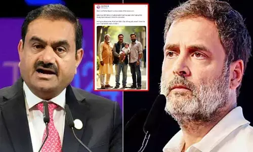 Adani: అదానీపై అమెరికాలో కేసు ఎఫెక్ట్.. మోడీ, రాహుల్ పై బీఆర్ఎస్ సెటైరికల్ ట్వీట్