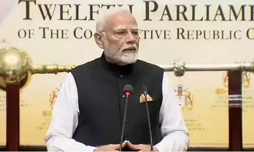 Pm modi: భారత డీఎన్ఏలోనే ప్రజాస్వామ్యం ఇమిడి ఉంది..  ప్రధాని నరేంద్ర మోడీ