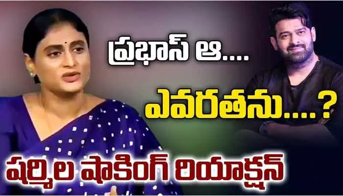 YS Sharmila:ప్రభాస్తో రిలేషన్పై స్పందించిన షర్మిల.. పిల్లల మీద ప్రమాణం చేసి షాకింగ్ కామెంట్స్! YS Sharmila:ప్రభాస్తో రిలేషన్పై స్పందించిన షర్మిల.. పిల్లల మీద ప్రమాణం చేసి షాకింగ్ కామెంట్స్!