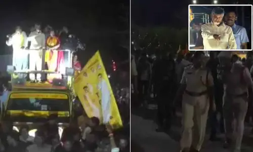 Nandigama: చంద్రబాబుపై రాళ్ల దాడి కేసు.. ముగ్గురు అరెస్ట్