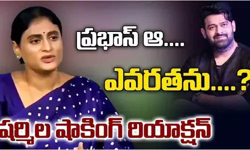 YS Sharmila:ప్రభాస్‌తో రిలేషన్‌పై స్పందించిన షర్మిల.. పిల్లల మీద ప్రమాణం చేసి షాకింగ్ కామెంట్స్!