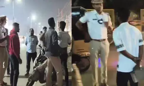 Hyderabad: పోలీసుల తనిఖీల్లో పట్టు బడ్డ తాగుబోతు వీరంగం
