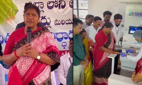 Seethakka: ముందుగా గుర్తిస్తే ఎంతటి రోగాన్నైనా జయించవచ్చు.. మంత్రి సీతక్క