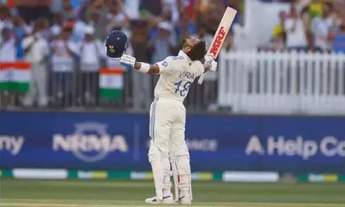 Australia vs India, 1st Test : విరాట్ సెంచరీ...అస్ట్రేలియాకు 534 పరుగుల భారీ టార్గెట్