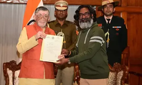 Hemanth soren: సీఎం పదవికి హేమంత్ సోరెన్ రిజైన్.. కొత్త ప్రభుత్వ ఏర్పాటు అప్పుడే?