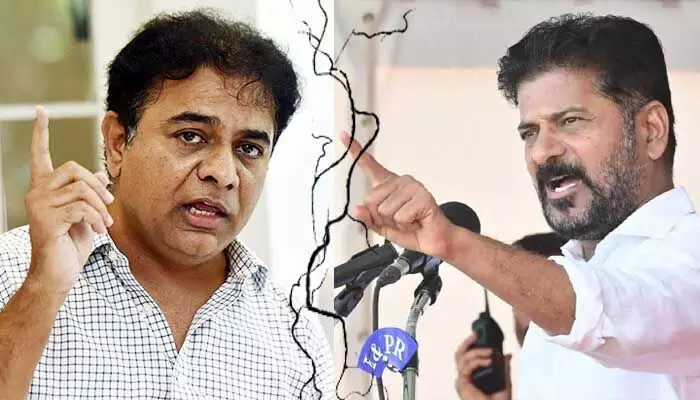KTR: నేను సైకో అయితే.. నువ్వు శాడిస్ట్వా..! రేవంత్రెడ్డిపై కేటీఆర్ సెన్సేషనల్ కామెంట్స్ KTR: నేను సైకో అయితే.. నువ్వు శాడిస్ట్వా..! రేవంత్రెడ్డిపై కేటీఆర్ సెన్సేషనల్ కామెంట్స్
