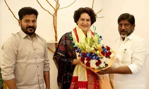 Telangana Congress: ప్రియాంక గాంధీతో తెలంగాణ సీఎం, డిప్యూటీ సీఎం భేటీ