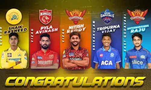 ఐపీఎల్‌లో ఐదుగురు ఆంధ్రా కుర్రాళ్లకు చోటు.. మంత్రి నారా లోకేశ్ శుభాకాంక్షలు