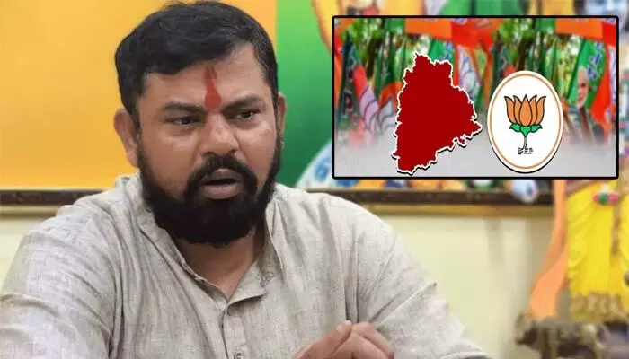 Rajasingh: మోడీతో భేటీకి ముందు స్టేట్ ప్రెసిడెంట్ పై రాజాసింగ్ ఇంట్రెస్టింగ్ కామెంట్స్ Rajasingh: మోడీతో భేటీకి ముందు స్టేట్ ప్రెసిడెంట్ పై రాజాసింగ్ ఇంట్రెస్టింగ్ కామెంట్స్