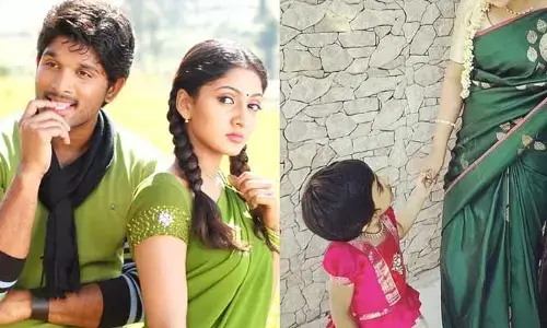 గుర్తుపట్టలేనంతగా మారిపోయిన అల్లు అర్జున్ హీరోయిన్.. వైరల్ అవుతున్న ఫొటోలు